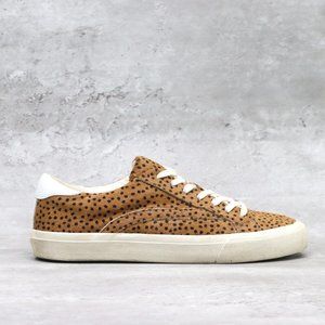 Madewell Sidewalk Spot‎ Dot Womens Sz 9M Calf Hair Low Top Casual Sneakers Shoes